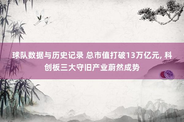 球队数据与历史记录 总市值打破13万亿元， 科创板三大守旧产业蔚然成势