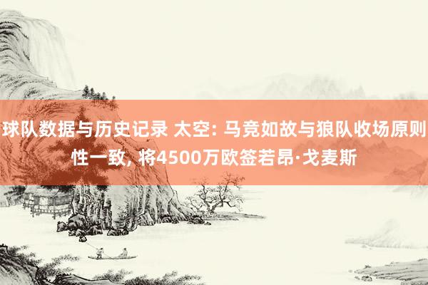 球队数据与历史记录 太空: 马竞如故与狼队收场原则性一致， 将4500万欧签若昂·戈麦斯